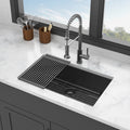 Gunmetal Black Kitchen Sink 30