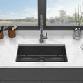 Gunmetal Black Kitchen Sink 30