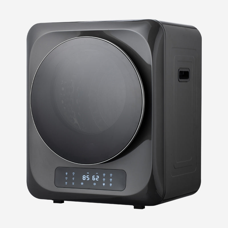 5.5lbs Portable Mini Cloth Dryer Machine FCC grey-abs+steel(q235)