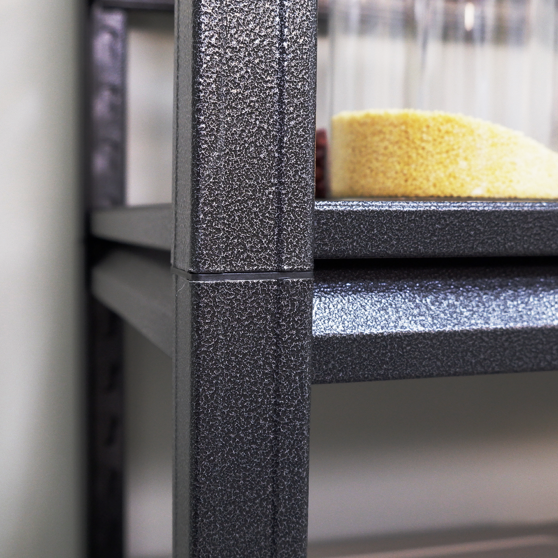 Storage Shelves 5 Tier Heavy Duty Metal Shelving Unit Adjustable Shelving Units And Storage Rack Kitchen Garage Shelf H72 * W47.2 * D23.6 5 Dark Gray Standard Vertical Kitchen Open Back Metal