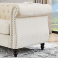 3 Seater 3 Seater Combination Sofa.Beige Velvet W834S00063 Beige Foam Velvet