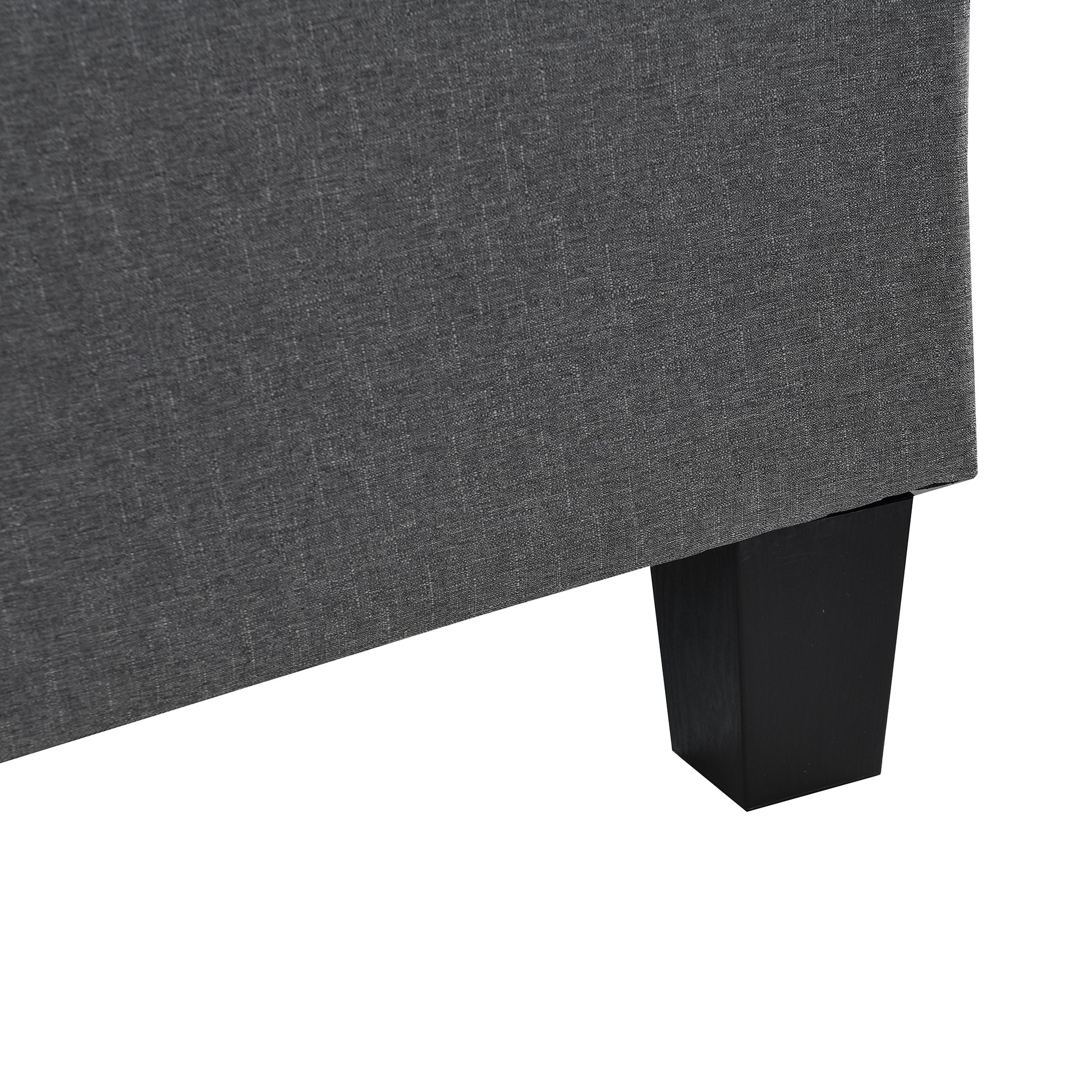 Sectional Sofa Set For Living Room With L Shape Chaise Lounge ,Cup Holder And Left Or Right Hand Chaise Modern 4 Seat Grey Fabric