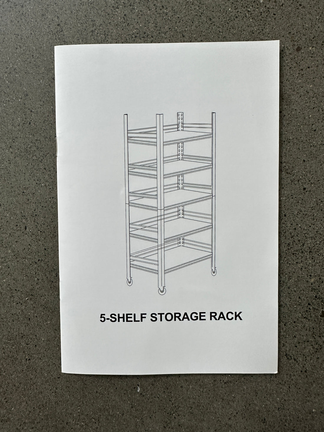 63"H Storage Shelves Heavy Duty Metal Shelving Unit Adjustable 5 Tier Pantry Shelves With Wheels Load 1750Lbs Kitchen Shelf Garage Storage 5 Black Standard Vertical Kitchen Open Back Metal Antique Adjustable Shelves Metal Metal