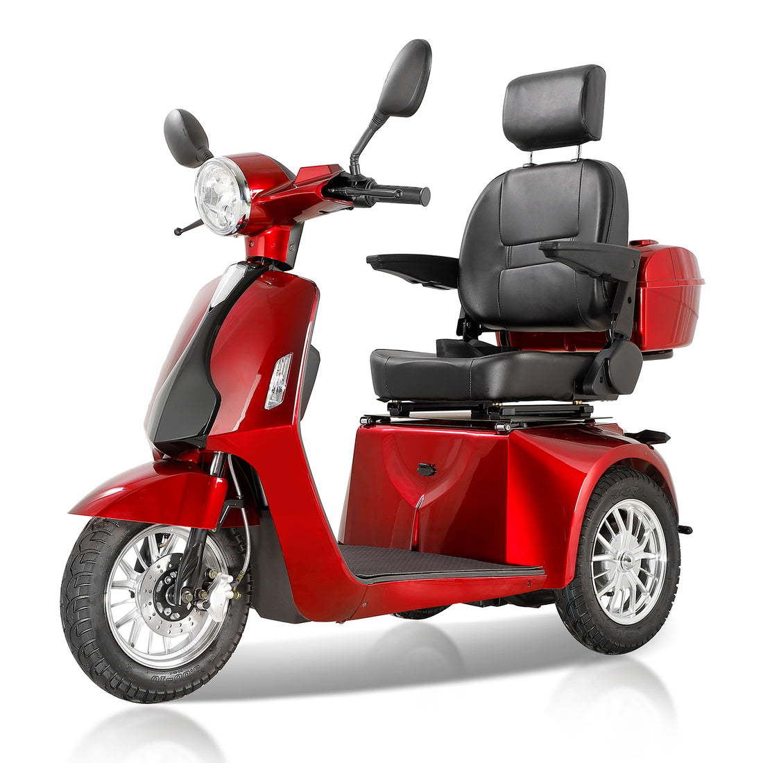 Electric Mobility Scooter With Big Size ,High Power Red Abs Pc