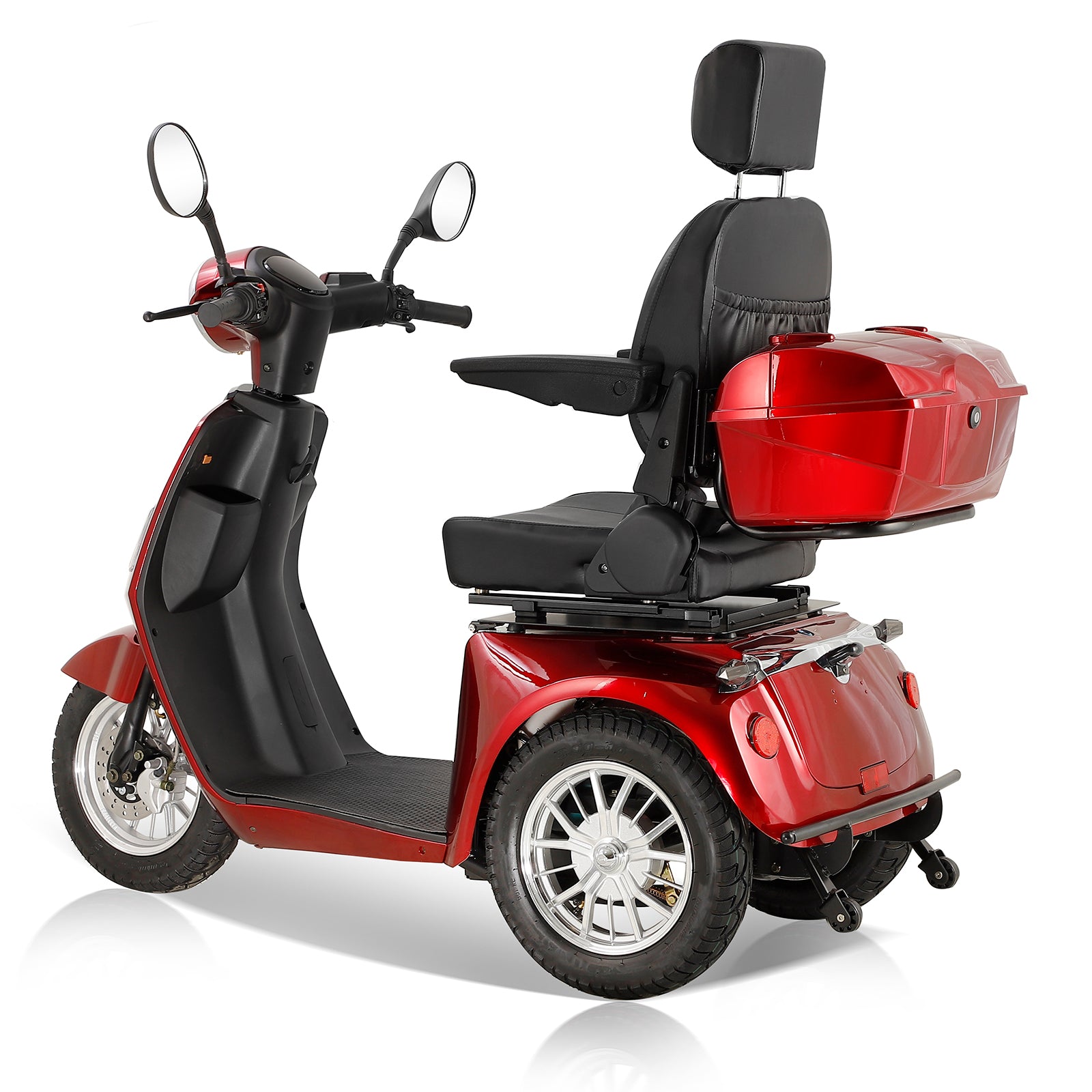 Electric Mobility Scooter With Big Size ,High Power Red Abs Pc