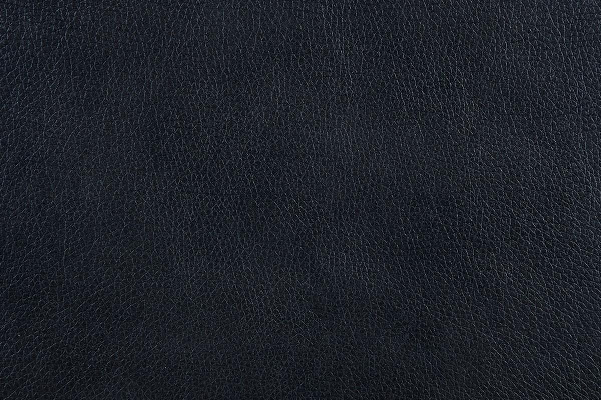 Black Bonded Leather Extra Large Ottoman Metal Legs 1Pc Ottoman Black Faux Leather Primary Living Space Black Geometric Contemporary,Modern Rectangle Tufted Bonded Leather