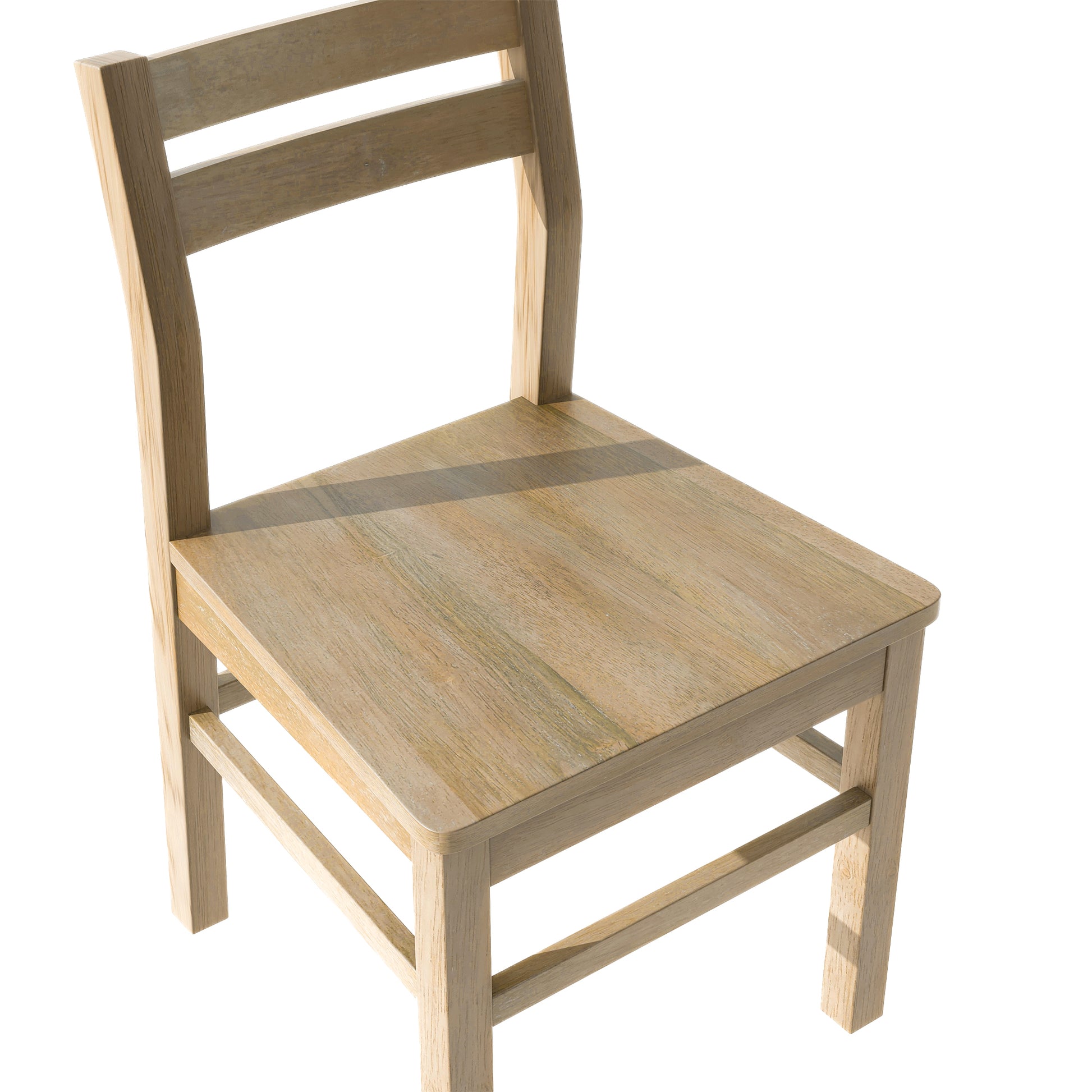 Farmhouse 5 Piece Extendable Round Dining Table Set With Storage Drawers And 4 Dining Chairs,16" Removable Leaf, Natural Wood Dining Room Extendable Rubberwood Round Dining Table With Chair Wood Wood Natural Ladder Back Seats 4 42 Inches Removable Leaf