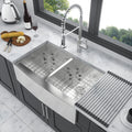 Double Bowl 50 50 Farmhouse Sink 33