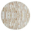 Milano Collection Shimmer Skin Woven Round Area Rug Multicolor Polyester
