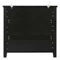 Drawer Dresser Bar Cabinet Side Cabinet,Buffet Sideboard,Buffet Service Counter, Solid Wood Frame,Plasticdoor Panel,Retro Shell Handle,Applicable To Dining Room, Living Room, Kitchen ,Corridor,Black Standard 3 4 Drawers Antique Antique Black Primary