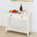 Console Table Sideboard Wooden Sofa Table With 2