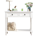 Console Table Sideboard Wooden Sofa Table With 2