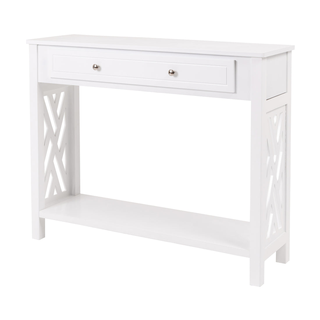 Furniture Coventry Wood Console Entryway Table