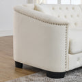 3 Seater 2 Seater Combination Sofa.Velvet Beige Beige Foam Velvet 5 Seat