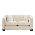 3 Seater 2 Seater Combination Sofa.Velvet Beige Beige Foam Velvet 5 Seat