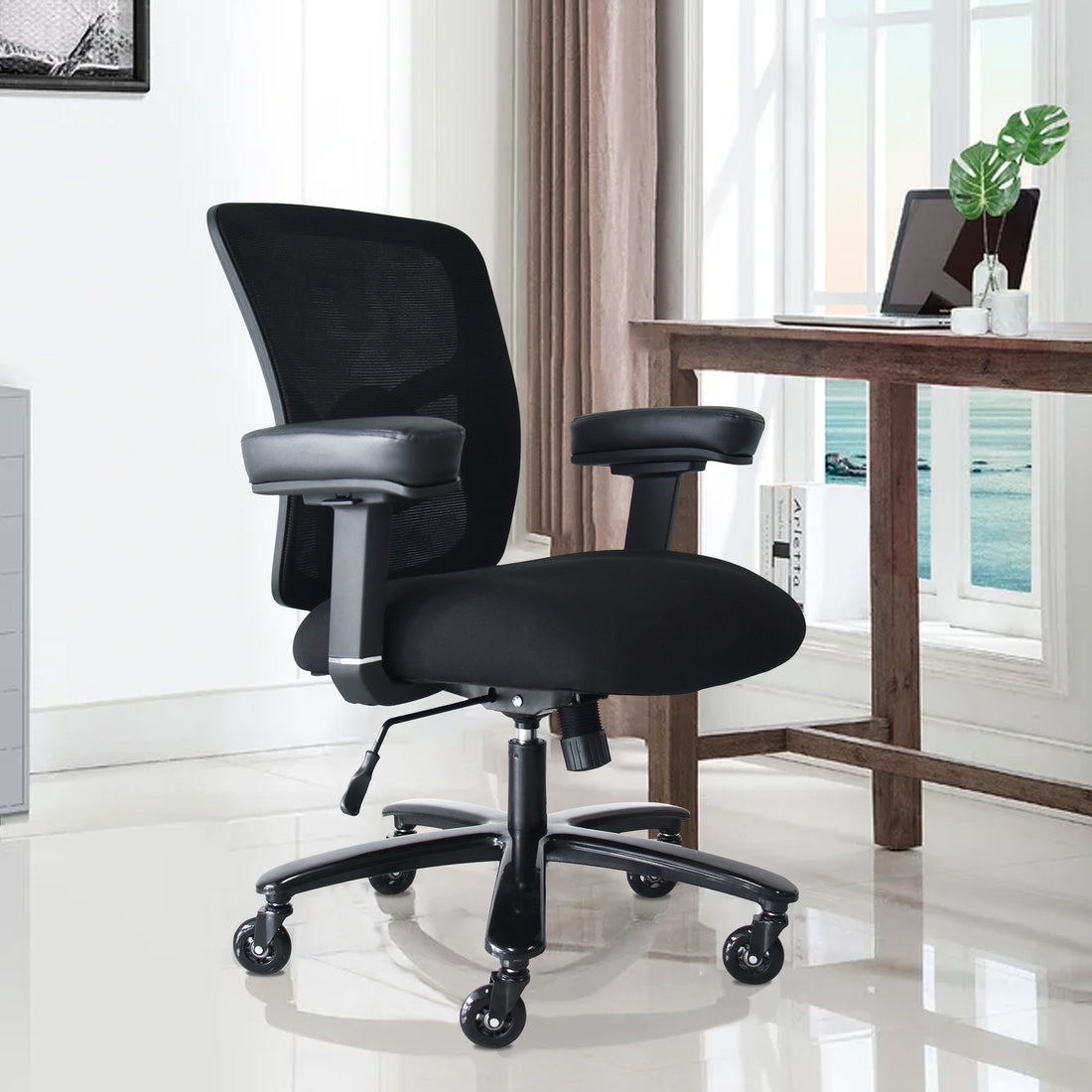 Big and Tall Office Chair 400lbs, Ergonomic Mesh