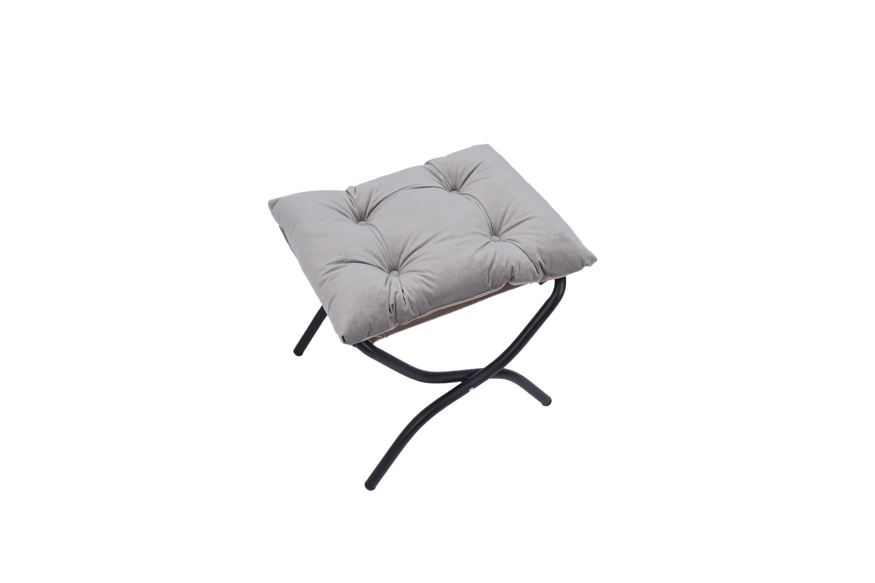 Living Room Chairs Modern Cotton Fabric Lazy Chair, Accent Contemporary Lounge Chair, Single Steel Frame Leisure Sofa Chair With Armrests And A Side Pocket Light Gray ,With Ottoman ,With Footrest Light Gray Polyester Primary Living Space Soft Polyester