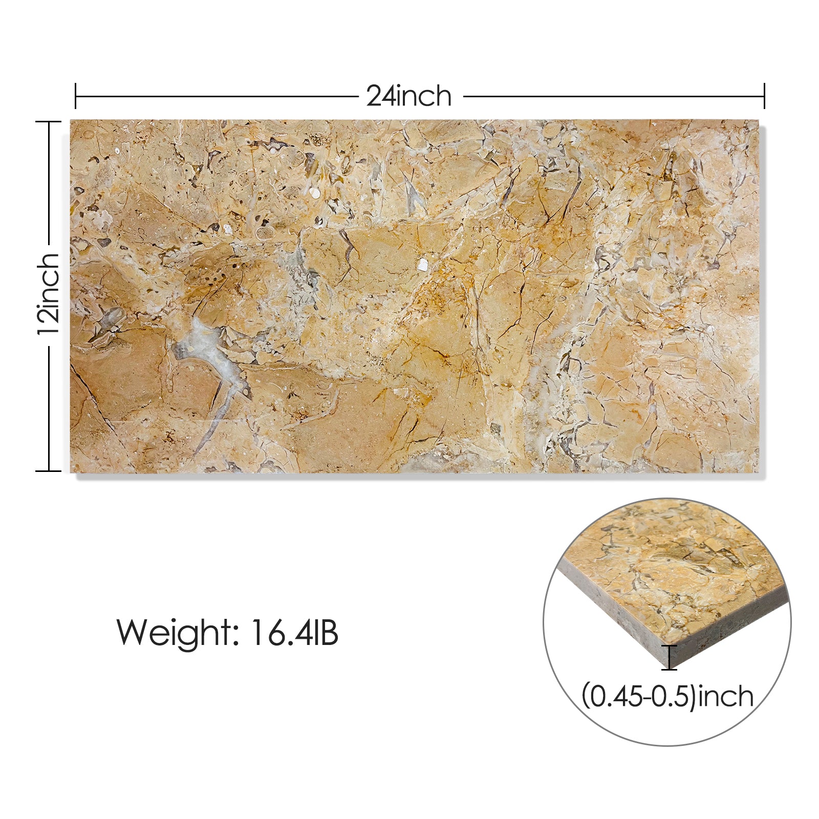 12*24 Gold Yellow Beige Natural Marble, For Floor And Wall, Polished Marble Tile, Natural Stone Square Beige Gold Classic,European,Luxury Marble Marble Building&Structures