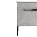 30 Inch Bathroom Vanity With Sink, Freestanding Bathroom Vanity Or Floating Is Optional Conversion 00330Cg 1 Bl9075B Kd Packing Cement Grey 2 Bathroom Freestanding Modern Plywood