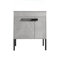 30 Inch Bathroom Vanity, Freestanding Bathroom Vanity Or Floating Is Optional Conversion, 30*18 00330Cg 1 Kd Packing Excluding Sink Cement Grey 2 Bathroom Freestanding Modern Plywood