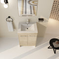 24 Inch Bathroom Cabinet With Sink,Soft Close