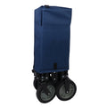 Utility Collapsible Folding Wagon Cart Heavy Duty dark blue-garden & outdoor-american