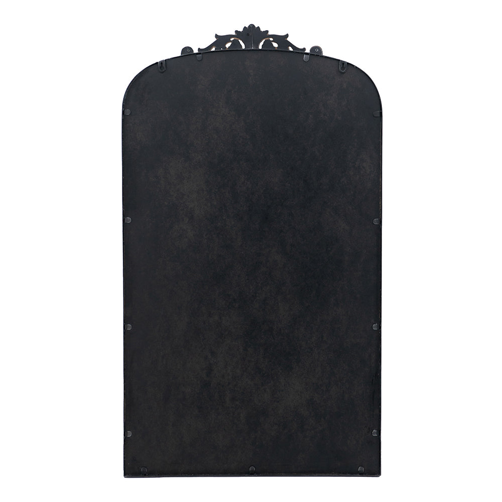 24"x 42" Classic Design Mirror with and Baroque black-mdf+glass