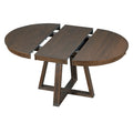 5 Piece Retro Functional Dining Set, Round Table With A 16