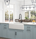 Inch White Farmhouse Sink Deep Apron Sink Undermount Farmhouse Kitchen Sink Single Farm Sink White Ceramic