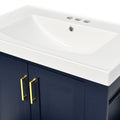 30'' Bathroom Vanity with Seperate Basin Sink, Modern 1-blue-2-3-24 to 31 in-soft close