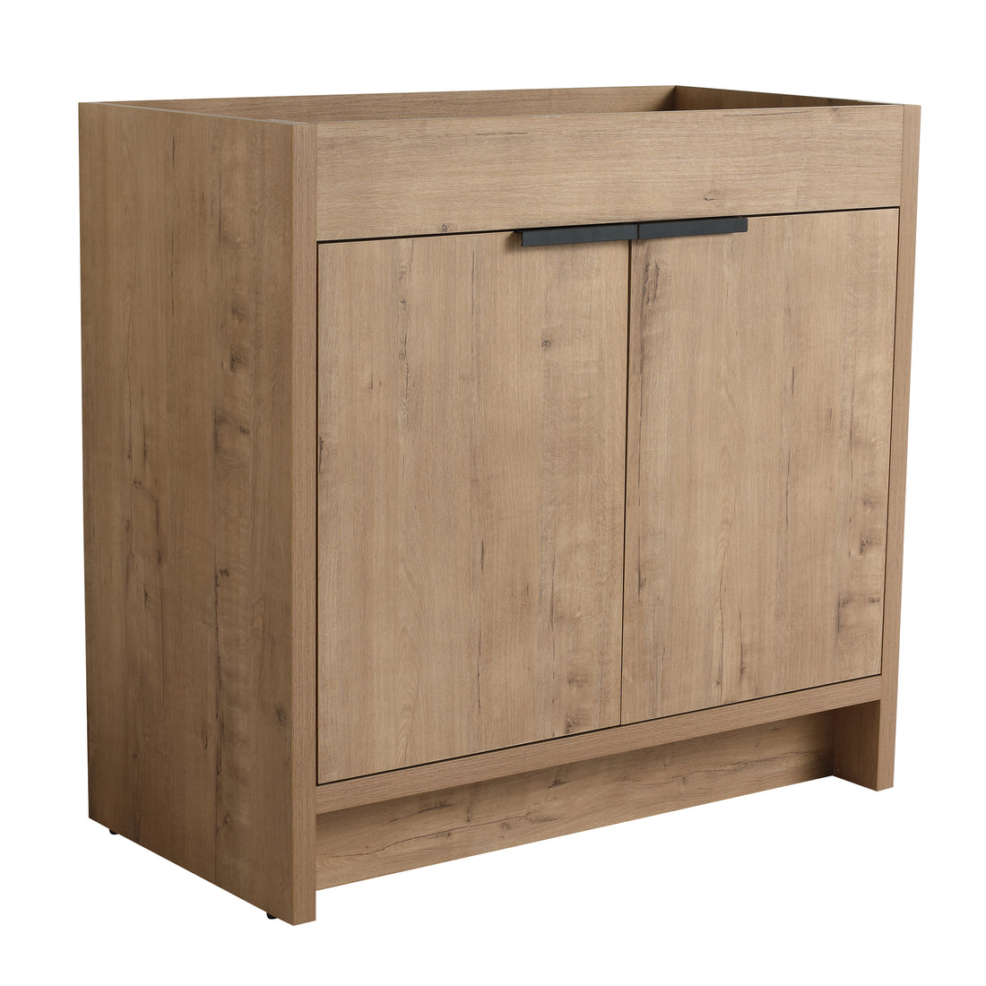 36" Freestanding Bathroom Vanity & 2 Soft Close Cabinet Doors Kd Packing ,Only Vanity Without Top Bvb02436Imo Imitative Oak Bathroom Modern Plywood