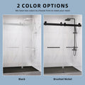 Frameless Double Sliding Shower, 69