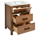 24'' Bathroom Vanity with Ceramic Basin Sink, Modern 3-natural wood-adjustable hinges-modern-mdf