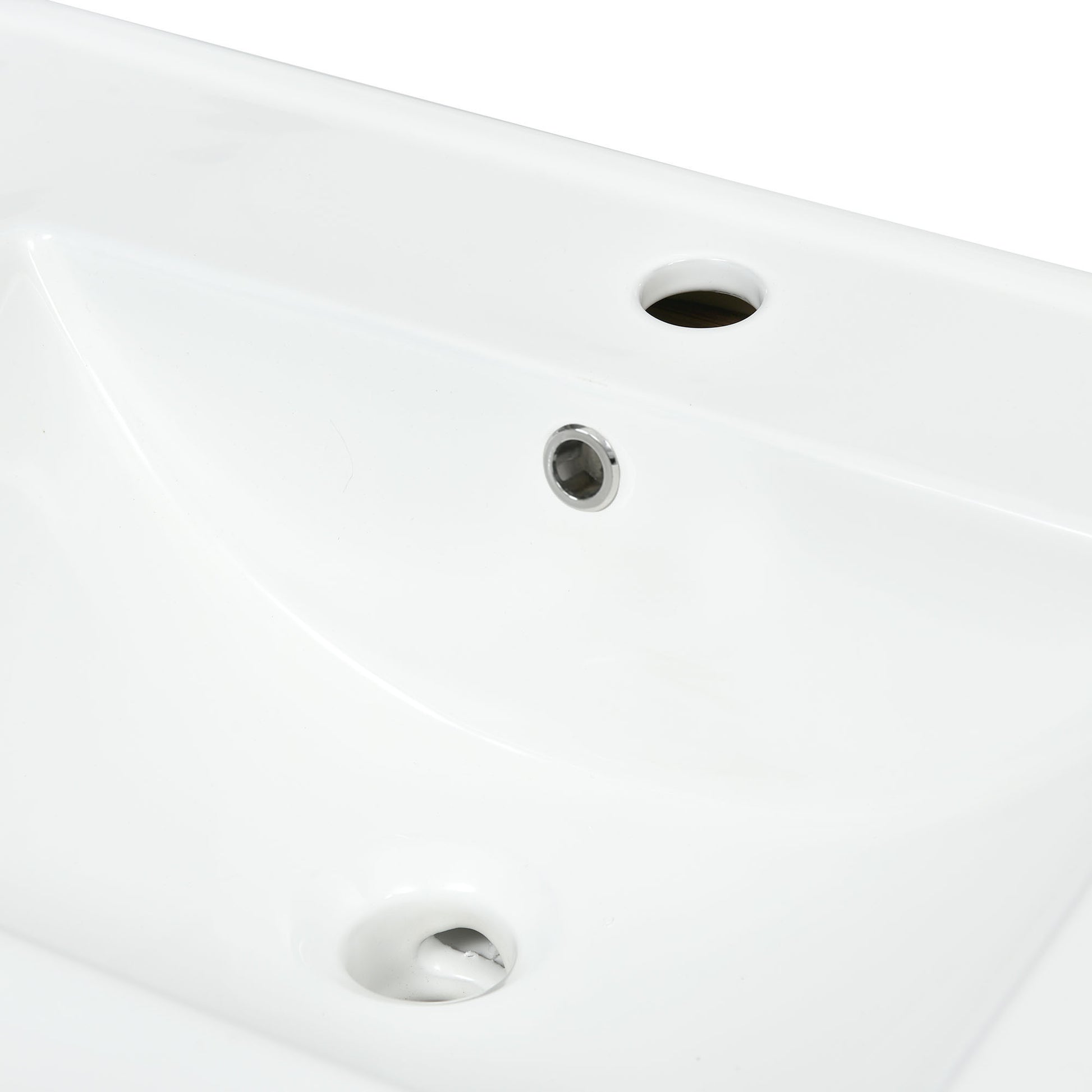 24'' Bathroom Vanity with Ceramic Basin Sink, Modern 3-natural wood-adjustable hinges-modern-mdf