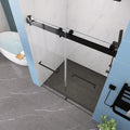 Frameless Double Sliding Shower, 57