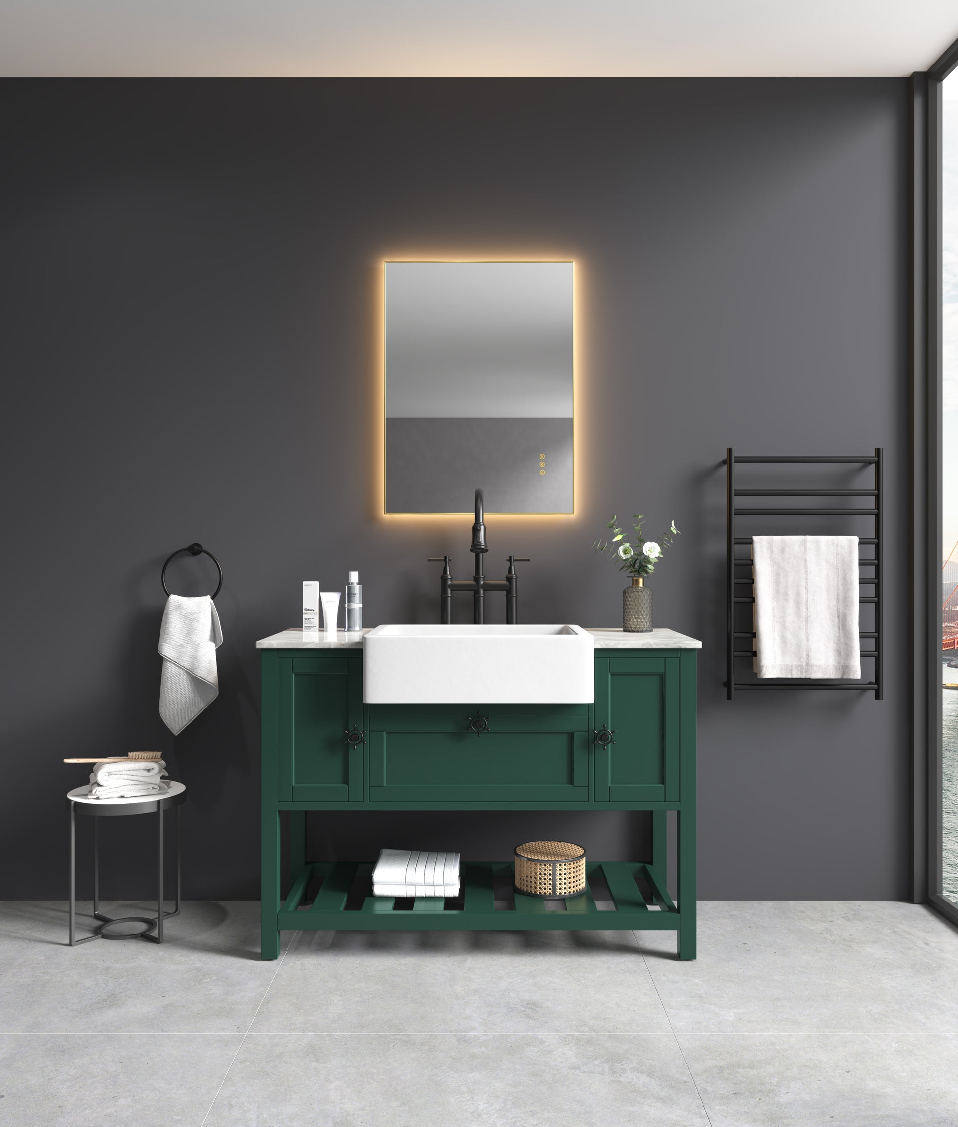32 X 24 Inch Led Mirror Bathroom Vanity Mirror