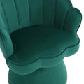 Coolmore Swivel Barrel Chair, Comfy Round Accent Sofa Chair For Living Room, 360 Degree Swivel Barrel Club Chair, Leisure Arm Chair For Nursery, Hotel, Bedroom, Office, Lounge Emerald Velvet