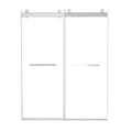 Frameless Double Sliding Shower, 57