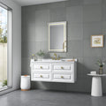 LED Lighted Bathroom Medicine Cabinet with Mirror gold-aluminium