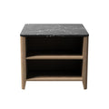 Tobacco Wood Grain Coffee Table. Nightstand Marble Primary Living Space American Traditional Open Storage Particle Board