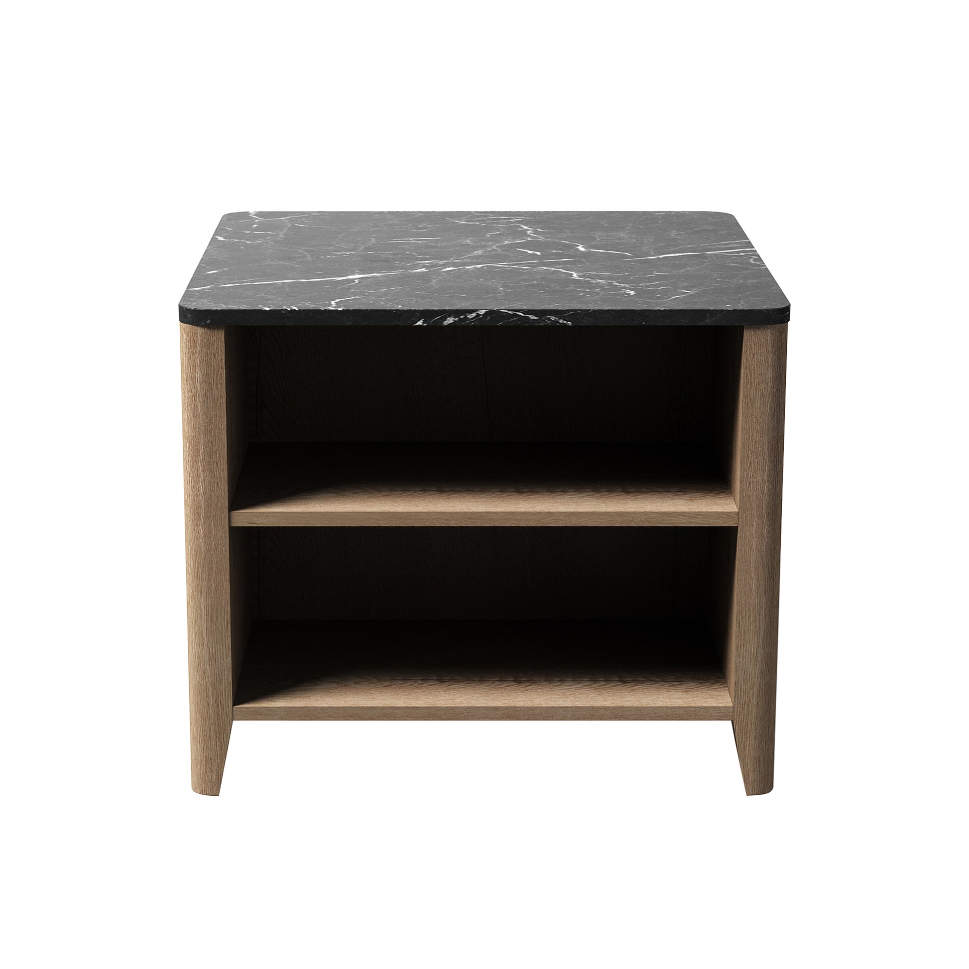 Tobacco Wood Grain Coffee Table. Nightstand Marble Primary Living Space American Traditional Open Storage Particle Board