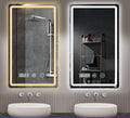 20*28 inch Led Vanity Smart Mirror with time and