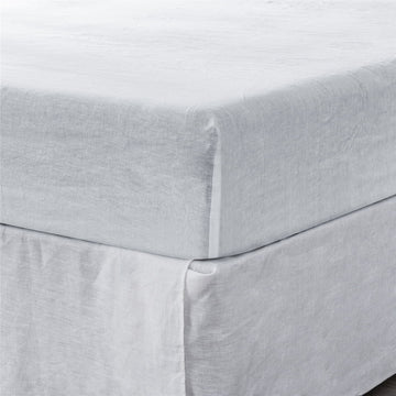 California King Fitted Sheet 1 Pc, California King Sheets, Linen Sheets, Hotel Sheets, White Sheets,& Fade Resistant Cal King Sheets White Linen Linen