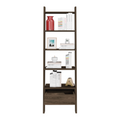 Ladder Bookcase Bull, One Drawer, Five Open