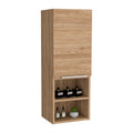 Medicine Cabinet Hazelton, Two Interior Shelves, Pine Finish Espresso Particle Board