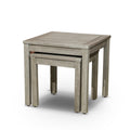 2 Piece Eucalyptus Nesting Table Set, Driftwood Gray gray-eucalyptus