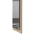 Bathroom Mirror Epic, Frame, Light Pine Finish Beige Particle Board