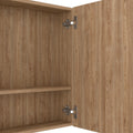 Medicine Cabinet Prague, Four Internal Shelves, Single Door, Pine Finish Beige Particle Board