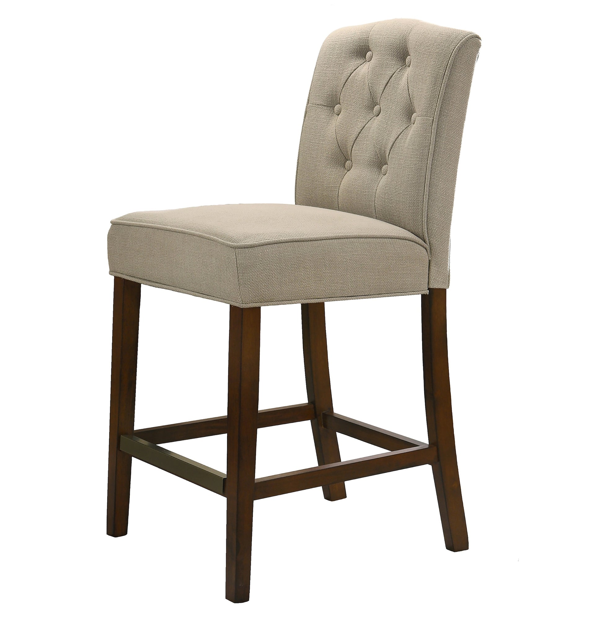 Darby 19" Tan Fabric Counter Height Chair Tan Fabric