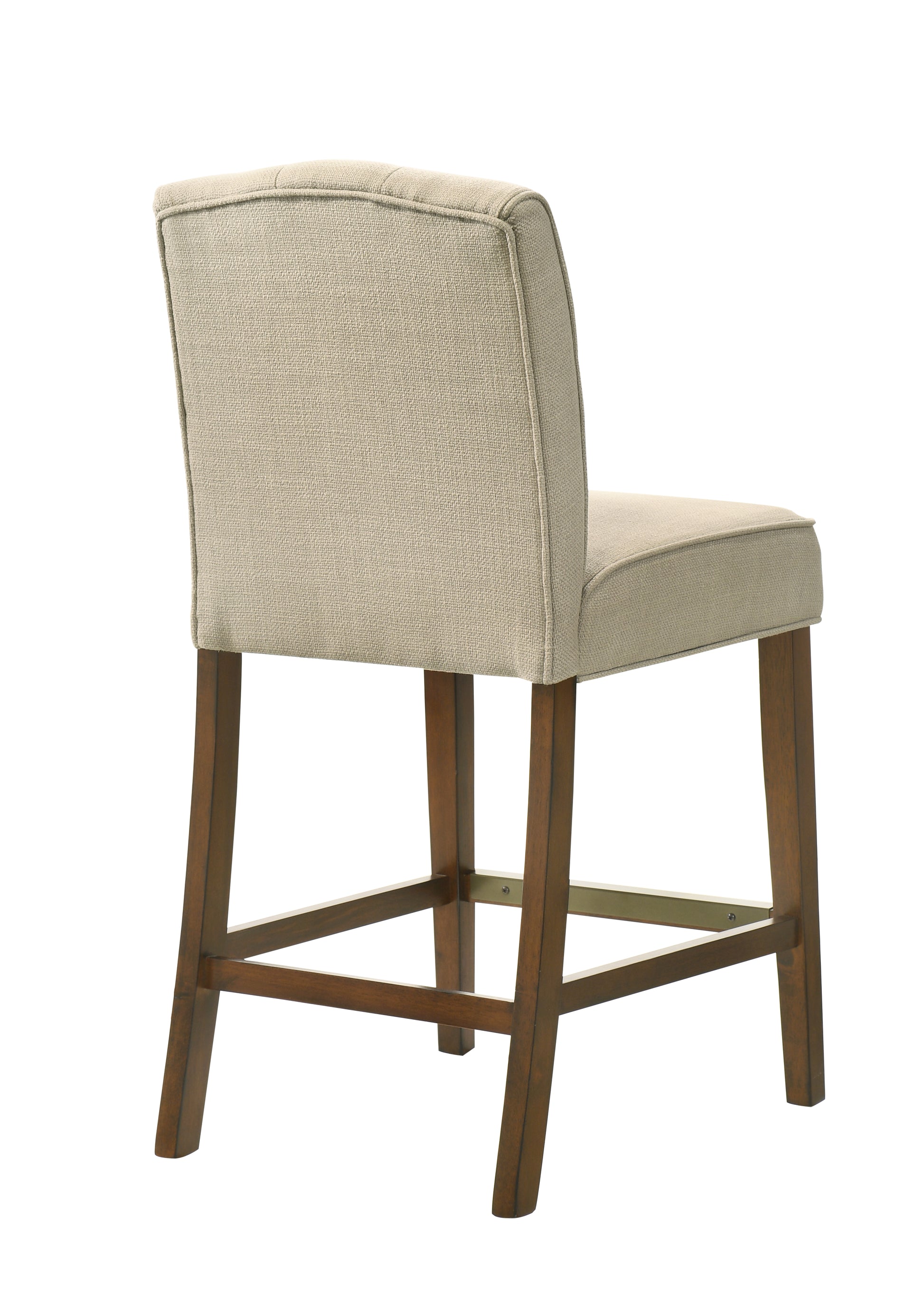 Darby 19" Tan Fabric Counter Height Chair Tan Fabric